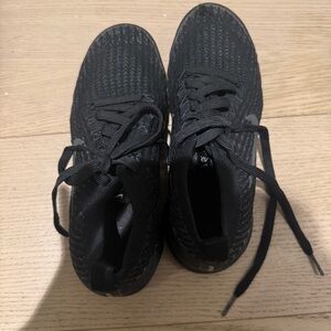Black Knit Sneakers